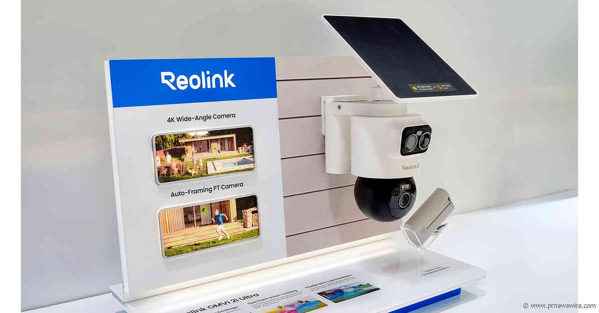 Reolink Expands Award-Winning OMVI Series with OMVI 2i Ultra and Introduces New ReoNeura™ AI Capabilities at IFA 2026