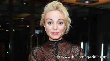 Helen George sizzles in bikini top and tiny shorts as she parties on lavish boat