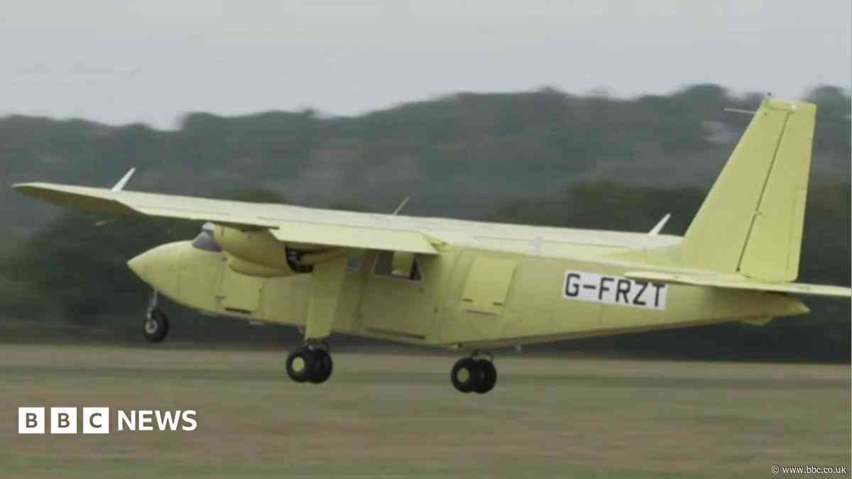 Historic maiden flight for island-built plane