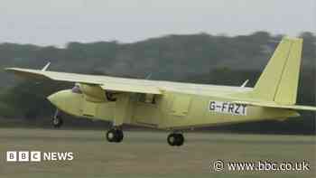 Historic maiden flight for island-built plane