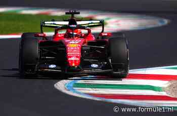VT1 GP Italië: Max Verstappen mist training, Charles Leclerc zet snelste tijd neer