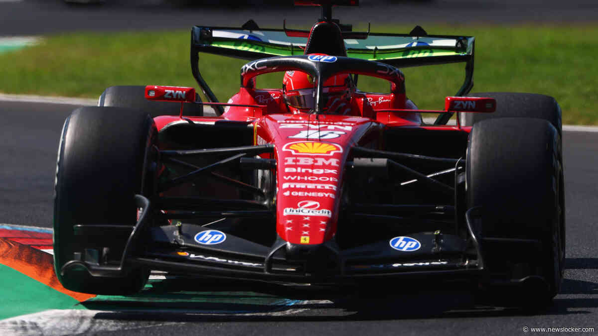 Charles Leclerc begint goed met Ferrari in Monza, Max Verstappen ontbreekt tijdens eerste training