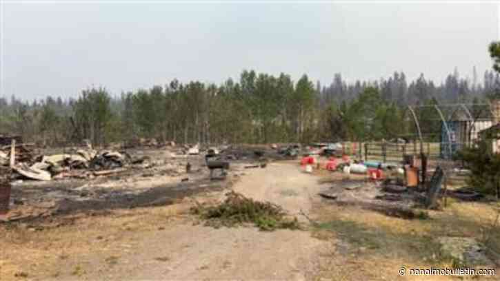 Cariboo evacuee returns home to find property destroyed by fire, looted by thieves