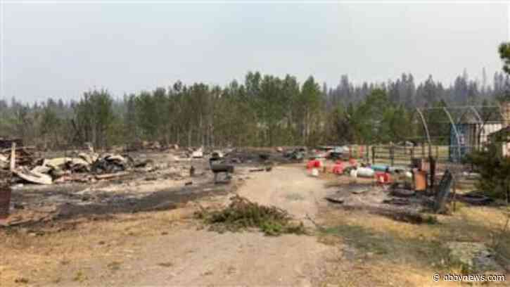 Cariboo evacuee returns home to find property destroyed by fire, looted by thieves