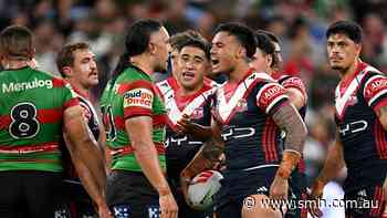 Rabbitohs put 50 points past Roosters in Jai Arrow’s final NRL appearance