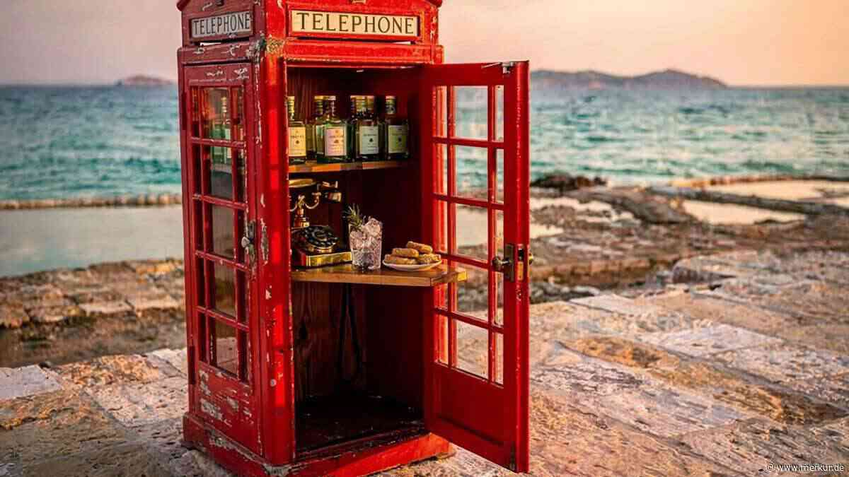 Cocktailbar in Telefonzelle: Italiener eröffnet die wohl kleinste Bar der Welt