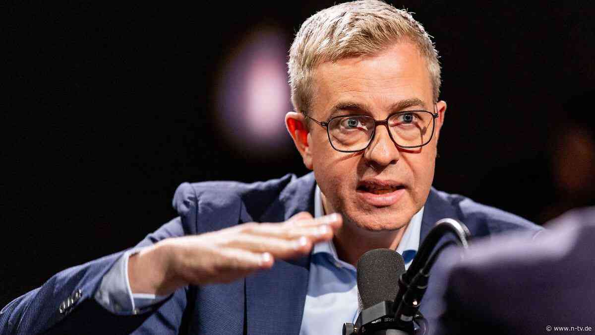 CDU-Spitzenkandidat in Berlin: Stefan Evers: Friedrich Merz hat einen Fehler gemacht