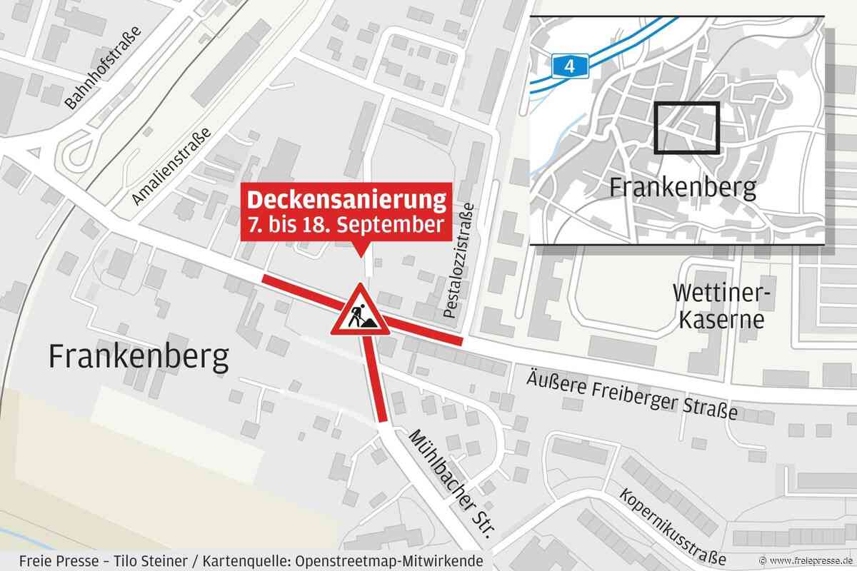 Neue Baustelle in Frankenberg: Ab Montag Sperrung der S 203