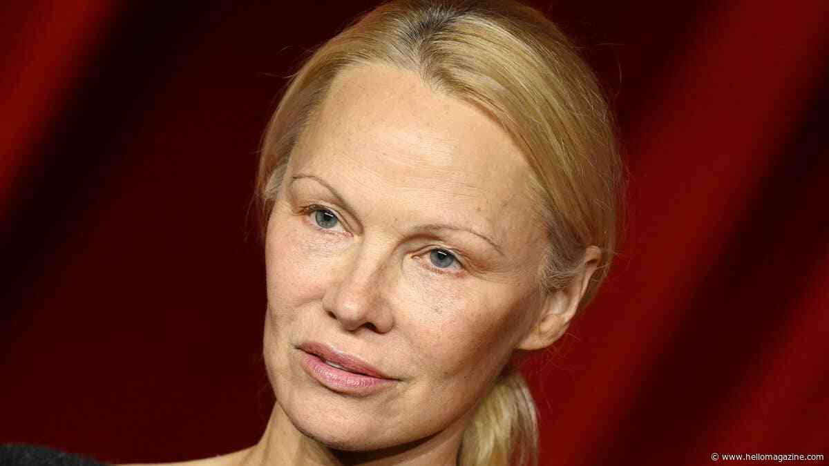 Pamela Anderson teases secret hair transformation as she arrives in Venice with zero makeup