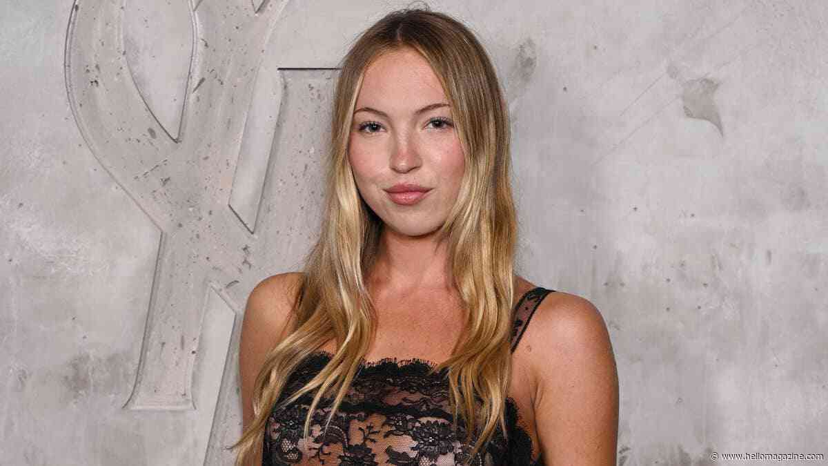 Lila Moss perfects sheer dressing with daring lace look during glam night out
