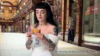 'Starving' bride and groom sneak from wedding party for secret Greggs
