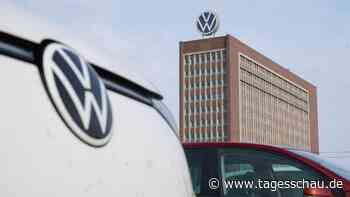 VW-Aktie setzt sich an die DAX-Spitze
