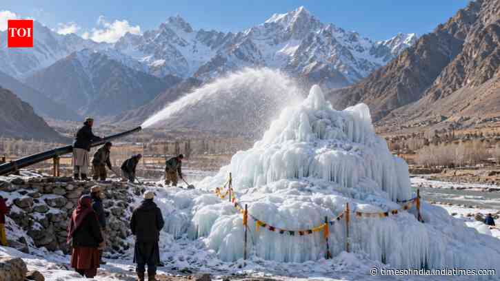 Communities marry glaciers in Gilgit-Baltistan to create new ice reserves amid climate change