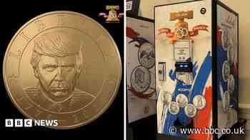 Watch: Trump $1 commemorative coin goes on sale