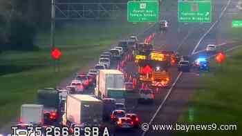 Multiple I-75 crashes, one deadly, thwart morning traffic
