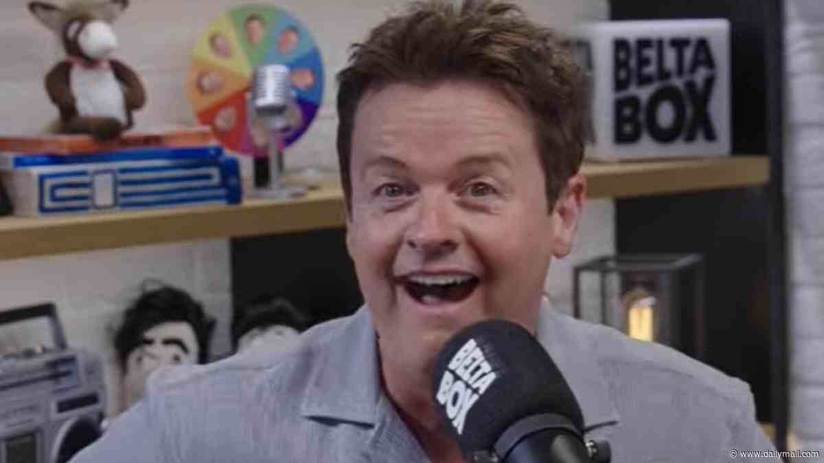 Declan Donnelly apologises after shoplifting from an M&S motorway services store and reveals his fear of getting arrested