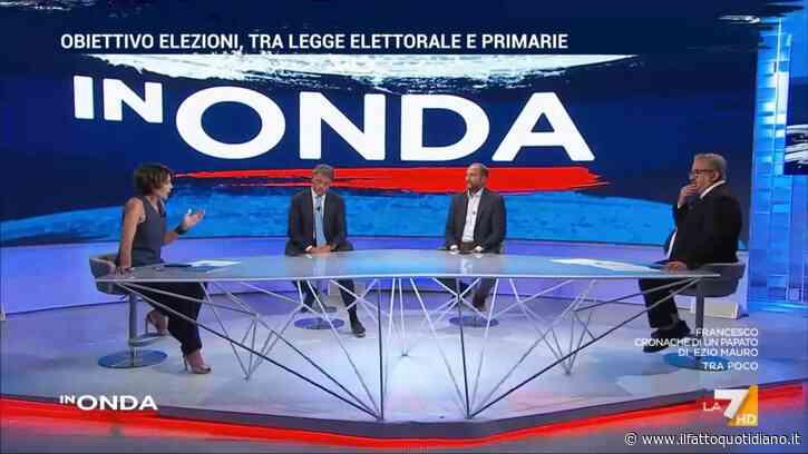 Alta tensione tra Aprile e Renzi: “Basta, non mi fa parlare. Andate avanti voi”. Lo scontro in diretta