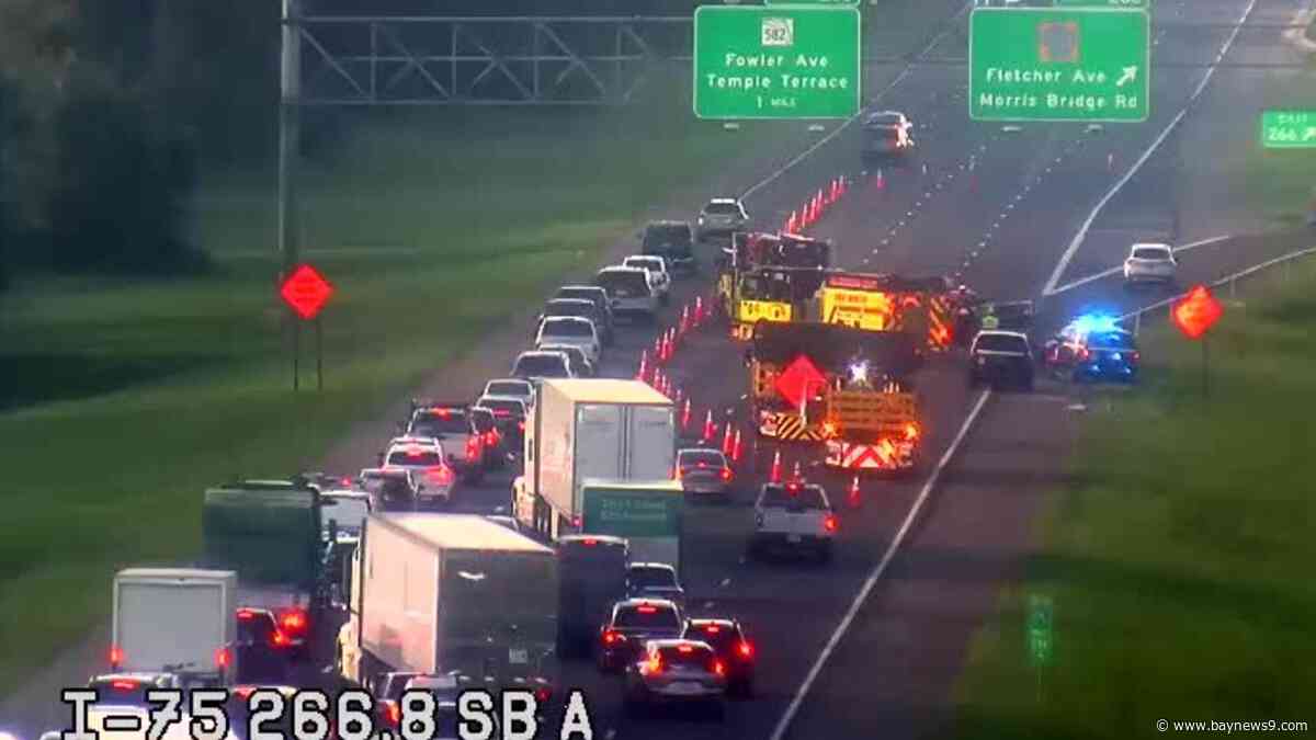 Multiple I-75 crashes, one deadly, thwart morning traffic