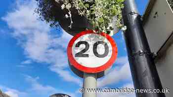 Drivers still speeding in Cambridgeshire 20mph zones as overall speeds drop