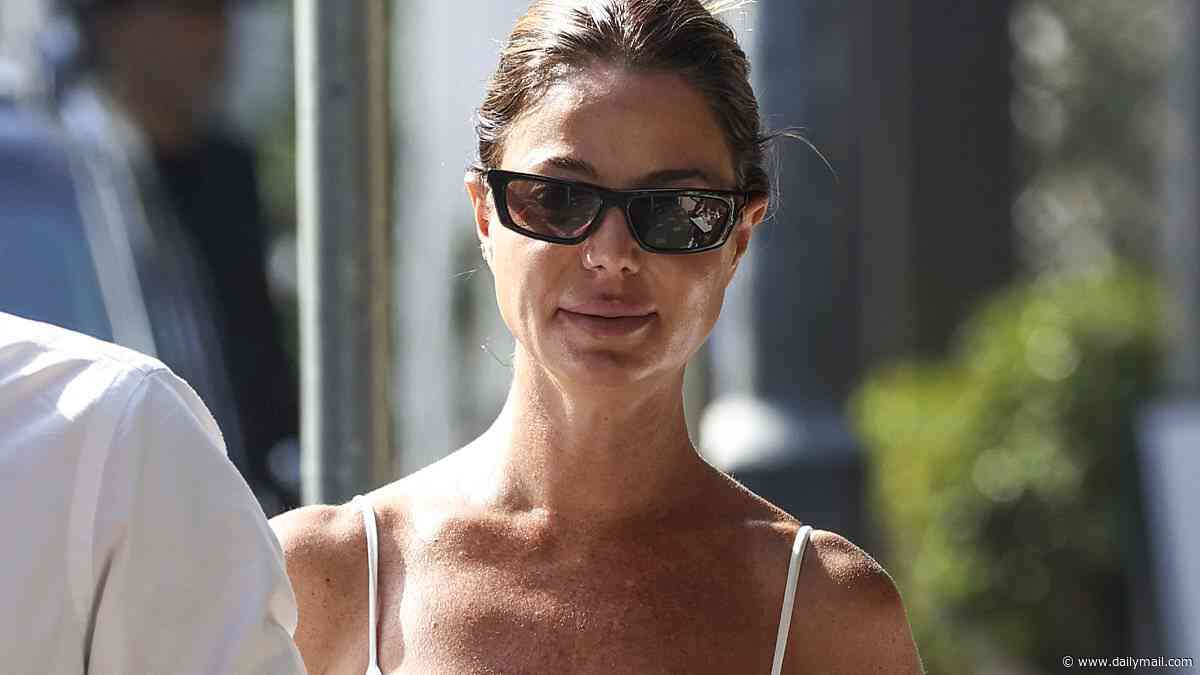 Inside Dina Broadhurst's Ibiza villa blow-up: Society snitches reveal why her toyboy Danny Tchalaby wanted her out - as she makes a discreet return to Sydney