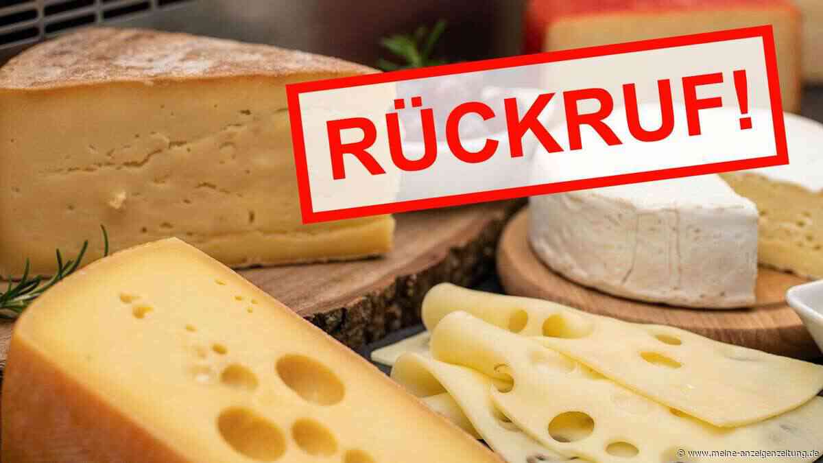 Sogar Blutvergiftung droht – Käse-Rückruf wegen Listerien