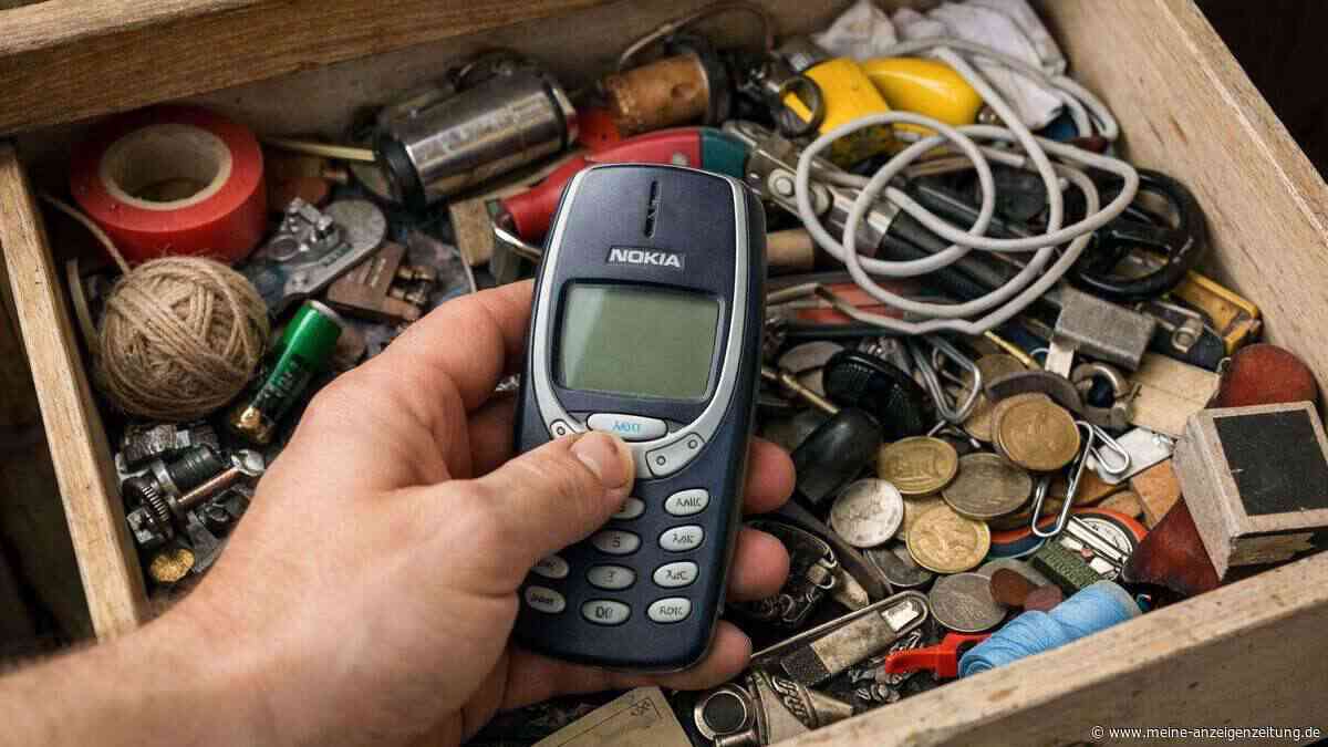 Schlummern bei Ihnen noch alte Handys? Diese 19 gefragten Klassiker erzielen heute echten Sammlerwert