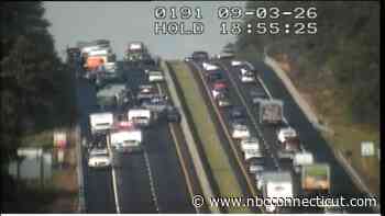 I-95 North shut down in Old Lyme due to 3-car crash