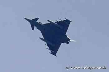 Fluglärm am Freitagvormittag: Warum drei Eurofighter über Zwickau kreisten