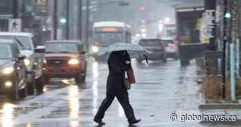 Environment Canada says Atlantic Canadians could be in for a wet long weekend