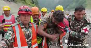 2 hydropower workers pulled alive from tunnel in Nepal