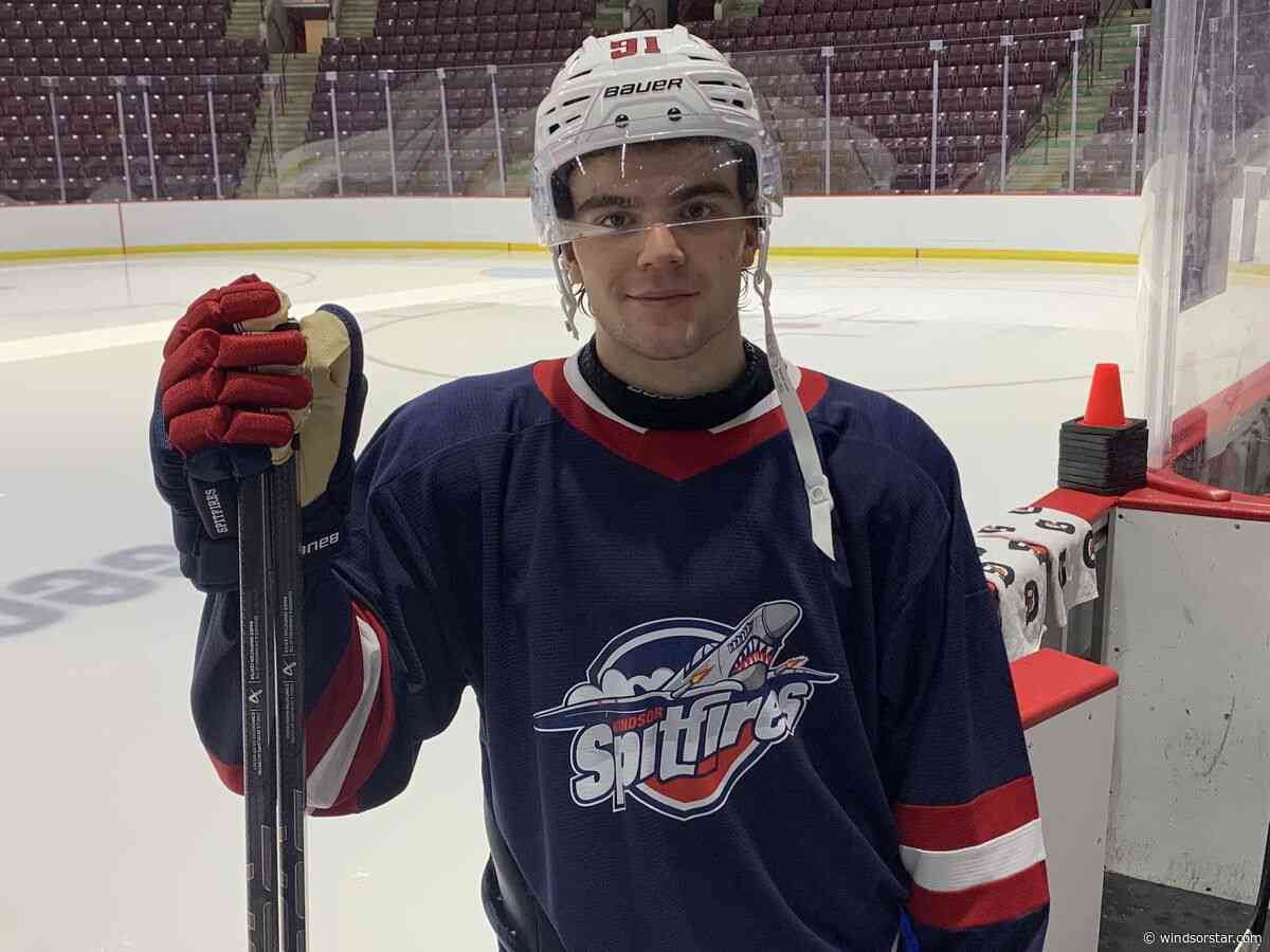 Finally in Windsor, Red Wings prospect Svrcek looks like a piece set to fit nicely in Spitfires' lineup puzzle