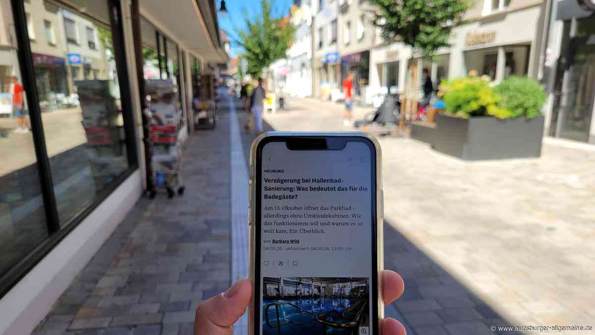 Neuburg testet die Fußgängerzone – und wertet dafür Handydaten von Passanten aus