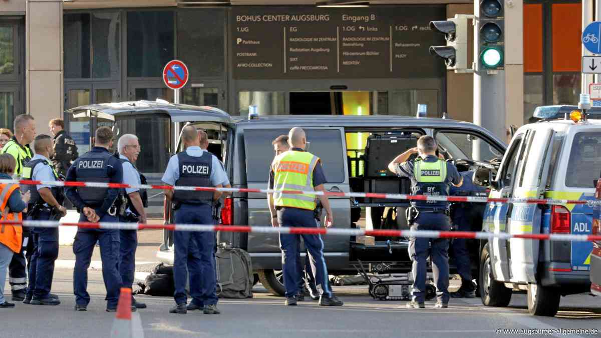 LKA bestätigt Verdacht zu Explosion in der Augsburger Bahnhofstraße: Es war eine Handgranate
