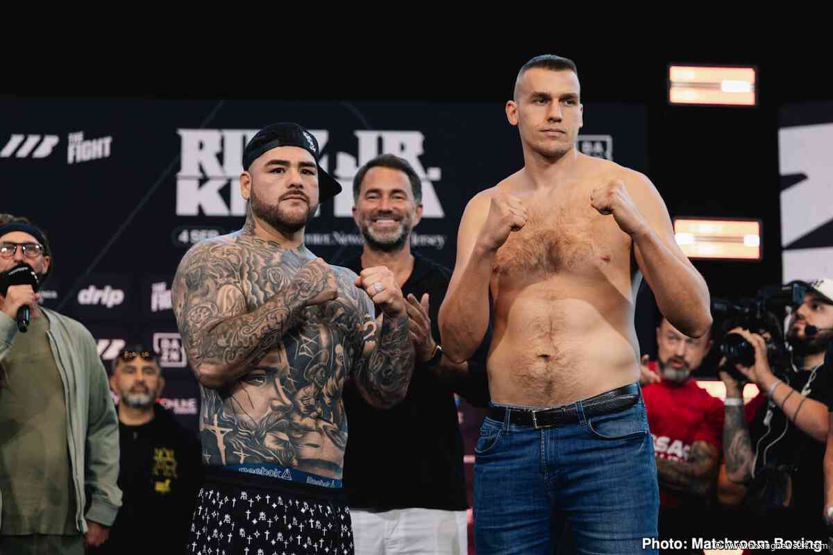 Andy Ruiz Jr. Sheds 20 Pounds for Knyba Fight