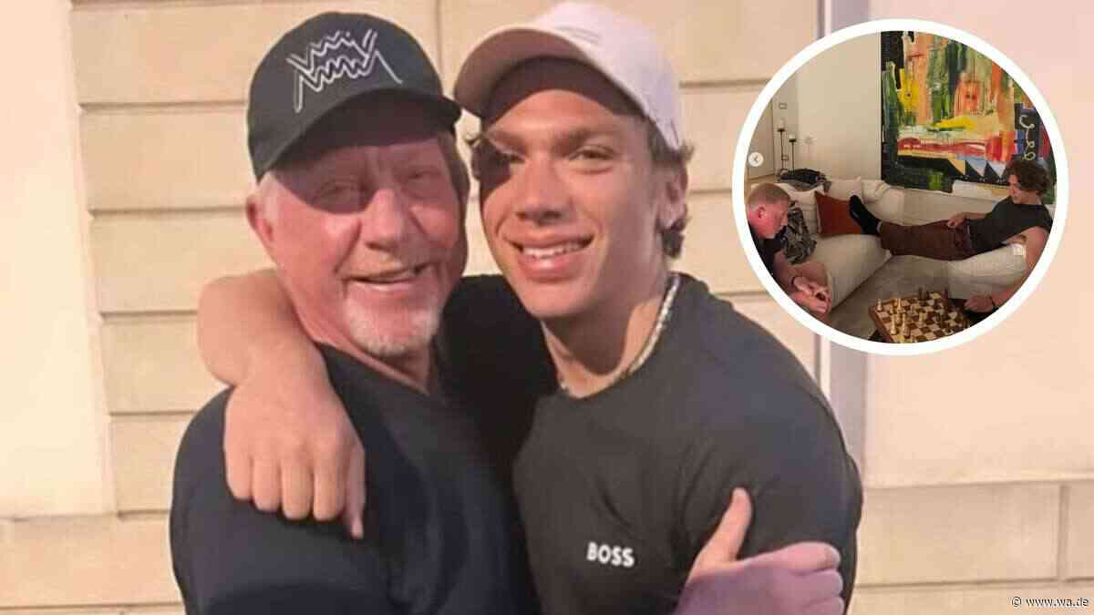 Boris Becker zeigt zum Geburtstag seines Sohnes gemeinsame Leidenschaft aus dem Wohnzimmer