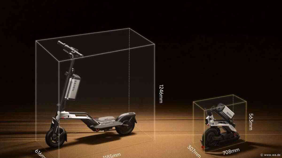 Wider den Rüstungswahn – Klapp-Kickscooter Navee Fold P10