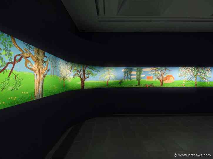 David Hockney’s Serpentine Exhibition Broke Gallery Attendance Records