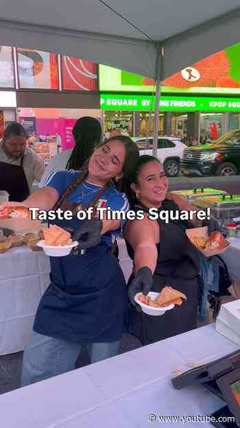 See you at Taste of Times Square on September 9th from 4-8pm! 🍽️ tsq.org/taste #TimesSquare