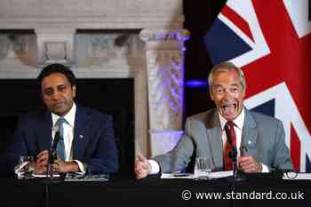 Nigel Farage hit by Zia Yusuf 'running to replace him' row on first day of Reform UK main conference