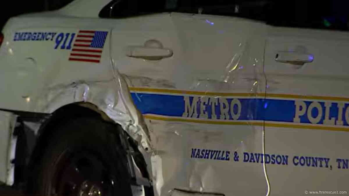 14-year-old steals Tenn. fire truck, strikes patrol car during police pursuit