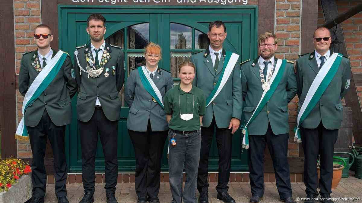 Ein Newcomer wird König der Schützengesellschaft Parsau/Ahnebeck