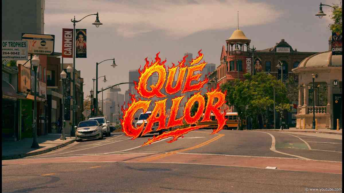 Que Calor - Deorro, Jessica Audiffred (Visualizer)