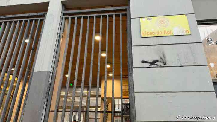 Amago de incendio obligó a suspender clases en el Liceo de Aplicación