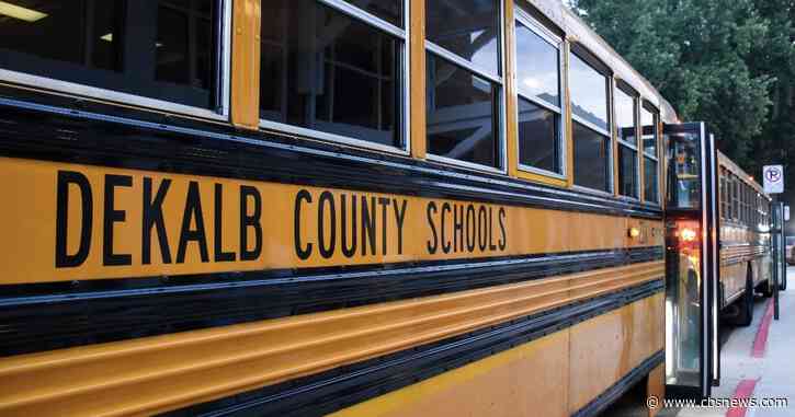 5 students hospitalized after vehicle crashes into DeKalb County school bus