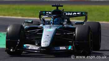 Russell goes quickest in second practice in Monza