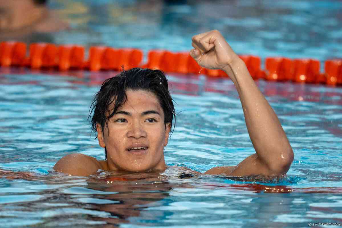 arena Swim of the Week: Tomoyuki Matsushita Enters Rarefied Air With 4:05 400 IM