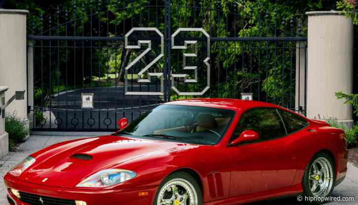 Michael Jordan’s Custom Ferrari 550 Maranello Hits The Auction Block