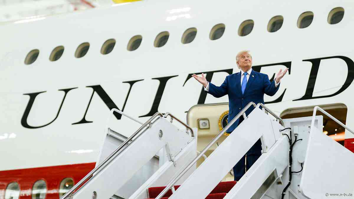 Ohne nötige Sicherheitsstandards: Trump tritt Reise nach Irland in geschenkter Boeing 747 an