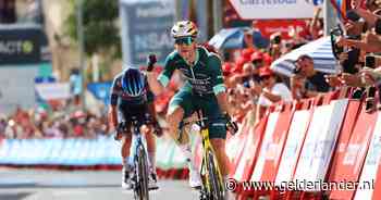 Eindelijk raak voor Wout van Aert in de Vuelta: Belg maakt favorietenrol waar in heuvelachtige rit