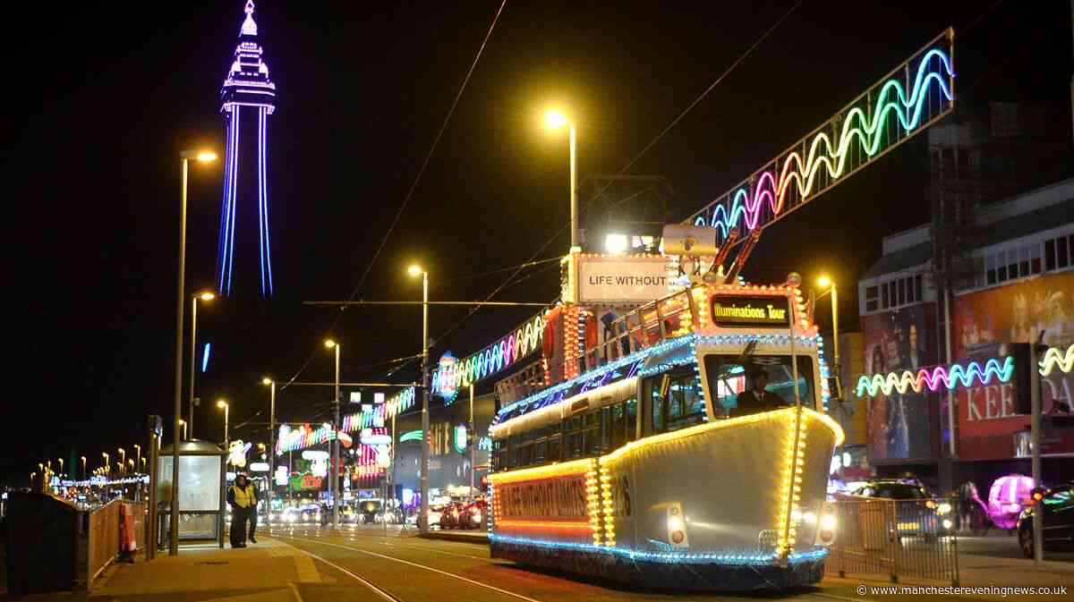 Blackpool Illuminations 2026 LIVE as Paddy McGuinness set to switch on huge light display